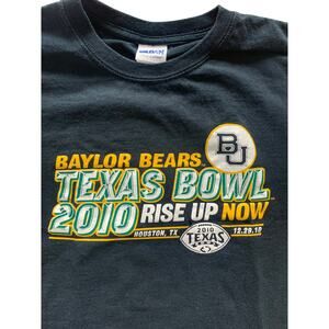 Baylor Bears Texas Bowl 2010 T-Shirt – Men’s Medium – Rise Up Now